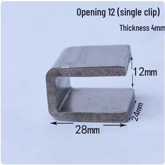 C304 Tiger Claw U-Shaped Stainless Steel Pipe Clamp