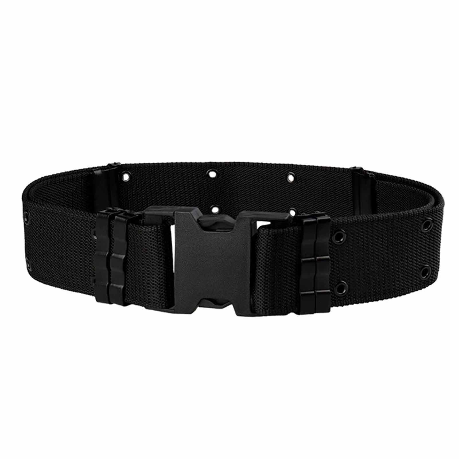 

Студенческий военный тренировочный ремень, уличный плетеный ремень, американское снаряжение для охранников, служебный ремень, регулируемый прочный уличный ремень, EDC One Size