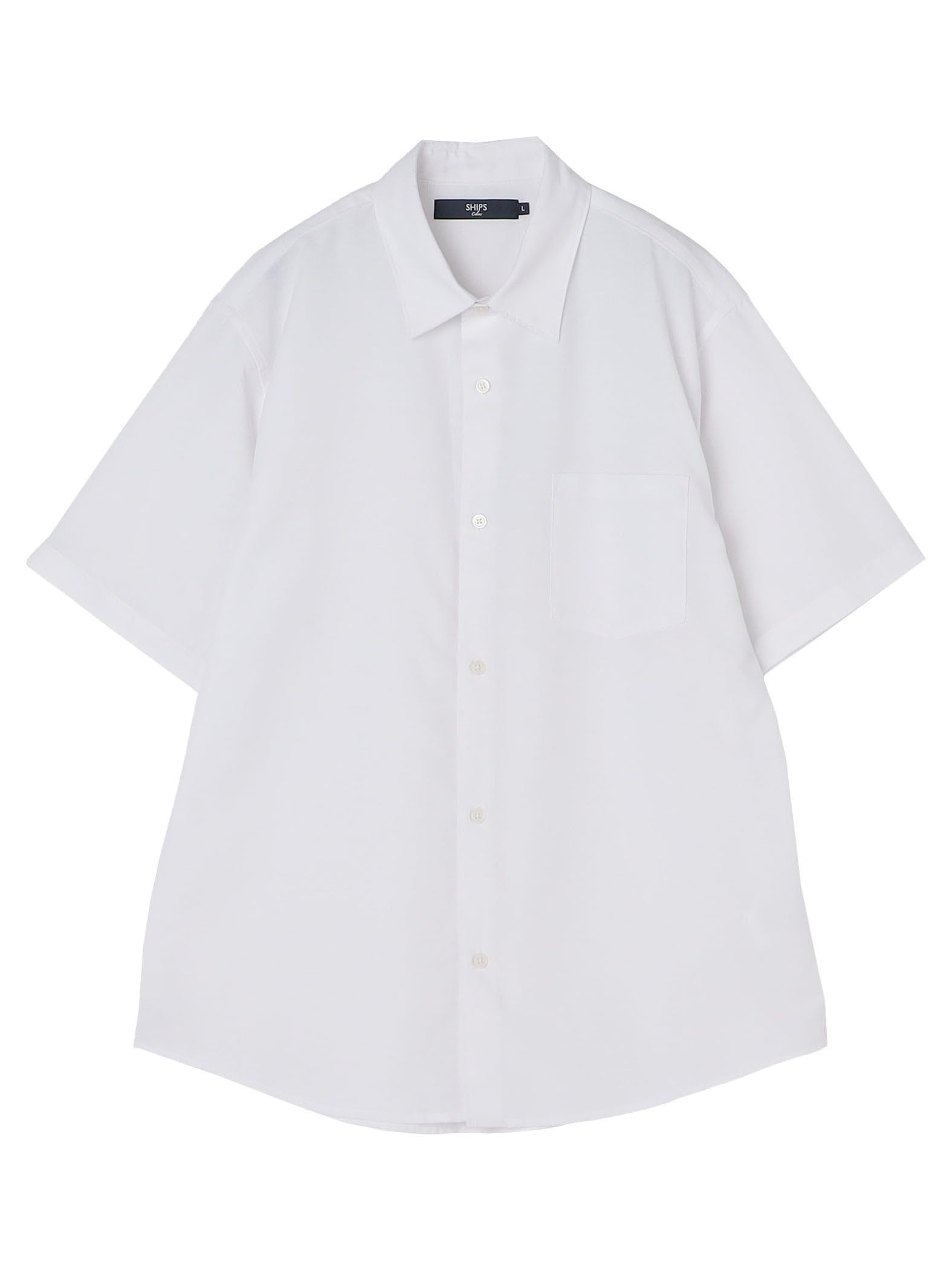 

Ships Colors Linen COOLMAX® Mix Short Sleeve Shirt, Light White, X-Large, 211520012