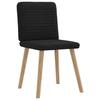 VidaXL Chaises à manger lot de 6 noir tissu 3315516