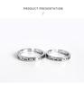 Personalized Morse Code Love Couple Rings In S925 Sterling Silver - Creative Korean Style for Men and Women