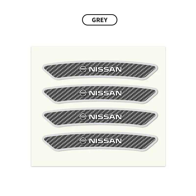 

4Pcs Car Wheel Hub Sticker Decorative Accessories For Nissan X-trail Qashqai Note Juke Sentra Patrol Navara Micra Leaf Almera