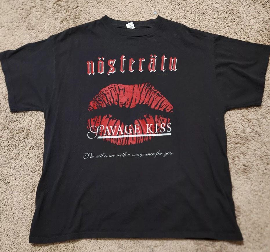 Nosferatu vampire unisex classic style black shirt S-5XL QT6445 M