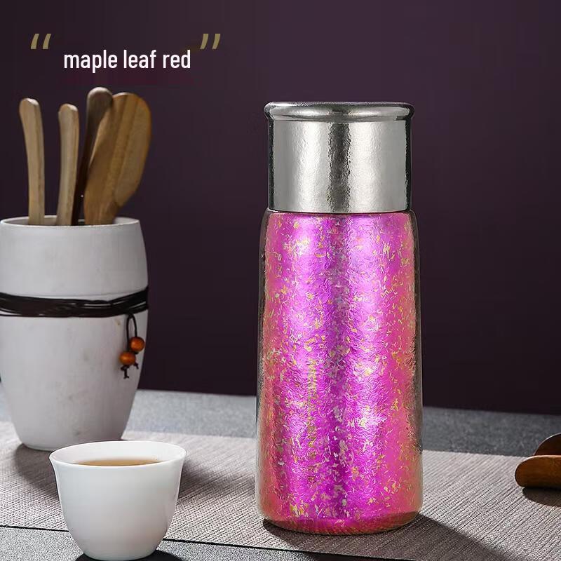 MCCULLEN Pure Titanium Magnetic Tea Infuser Thermos Cup
