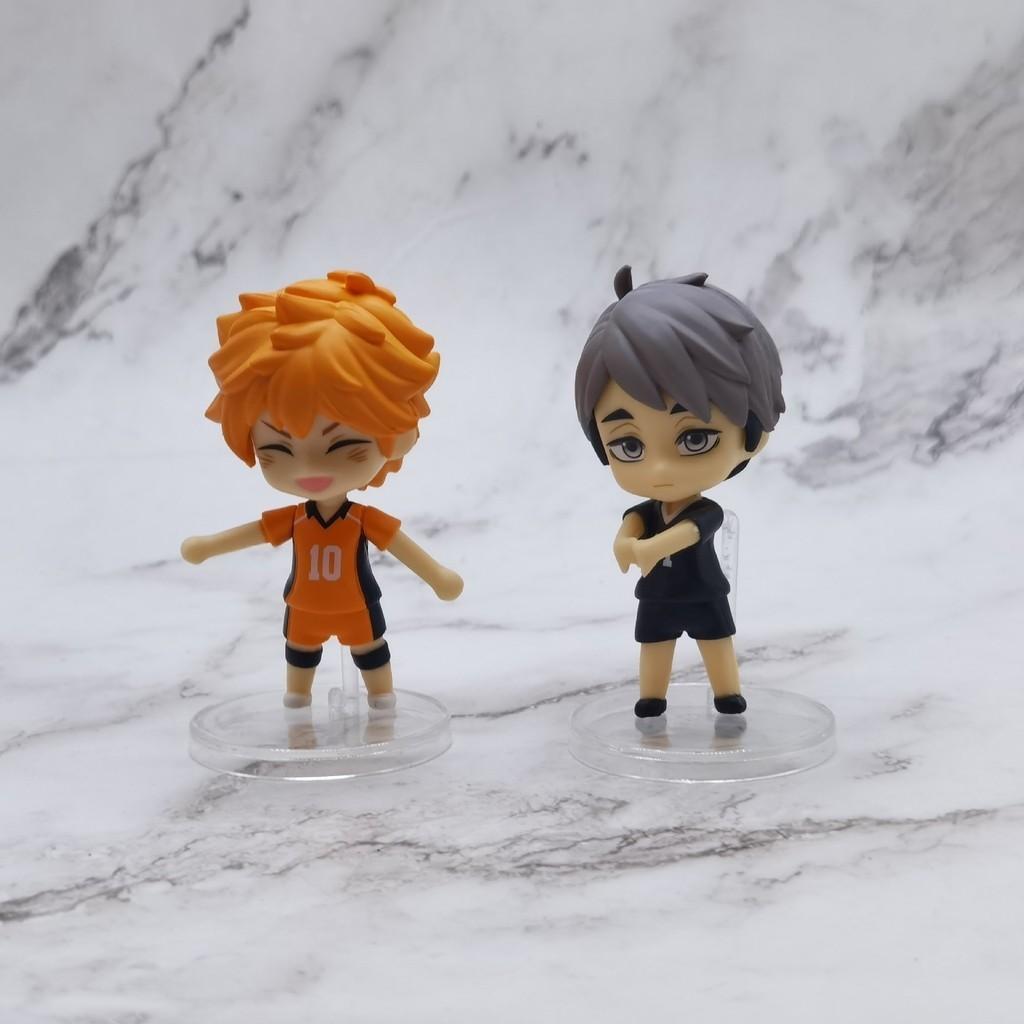 Mini Volleyball Youth Cartoon Action Figure Sun Yang Doll Model Toy 5-7.5cm No Assembly Cute Collectible