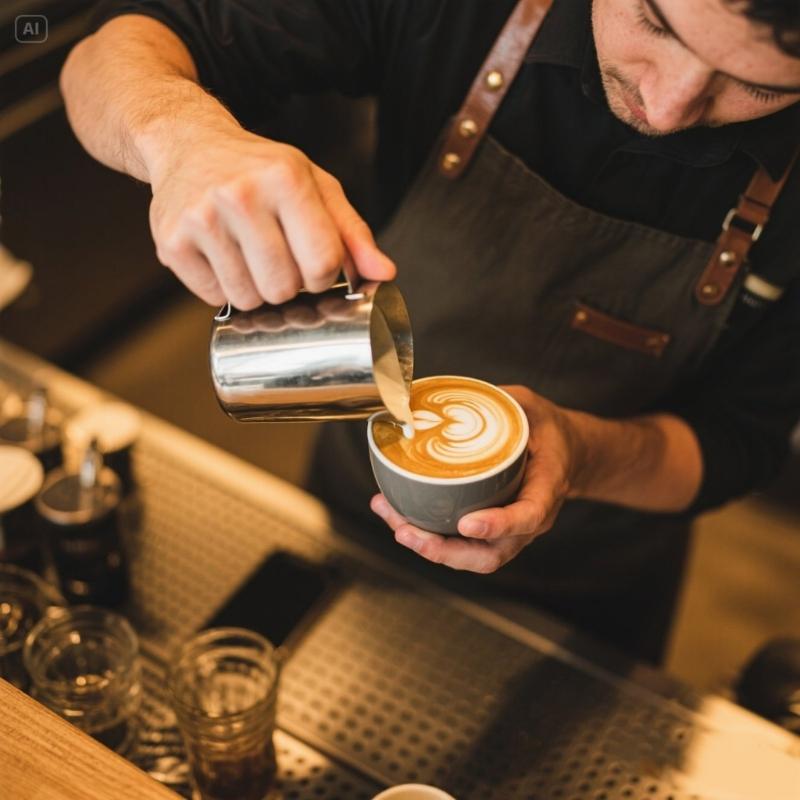 Ergonomischer Siebträgerhalter Kunststoffstruktur für Espressomaschinen Leicht zu reinigendes Design und kommerzielle Haltbarkeit