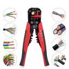 3-in-1 Wire Stripper and Electrician's Pliers with Wire Cutting, Stripping, and Easy Crimping Functions, Cable Stripper, Automatic Adjustment, Wire Cu