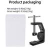 Tabletop Clamp with Multiple 1/4Inch Screw Port for Camera and Accessory  Tripod Head Fixing Clamp 3-60mm