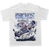 One Piece Anime Luffy Gear5 Print T Shirt Unisex Unisex Cotton Short Sleeve Summer Y2k Graphic Tee Casual Streetwear Oversized Tops