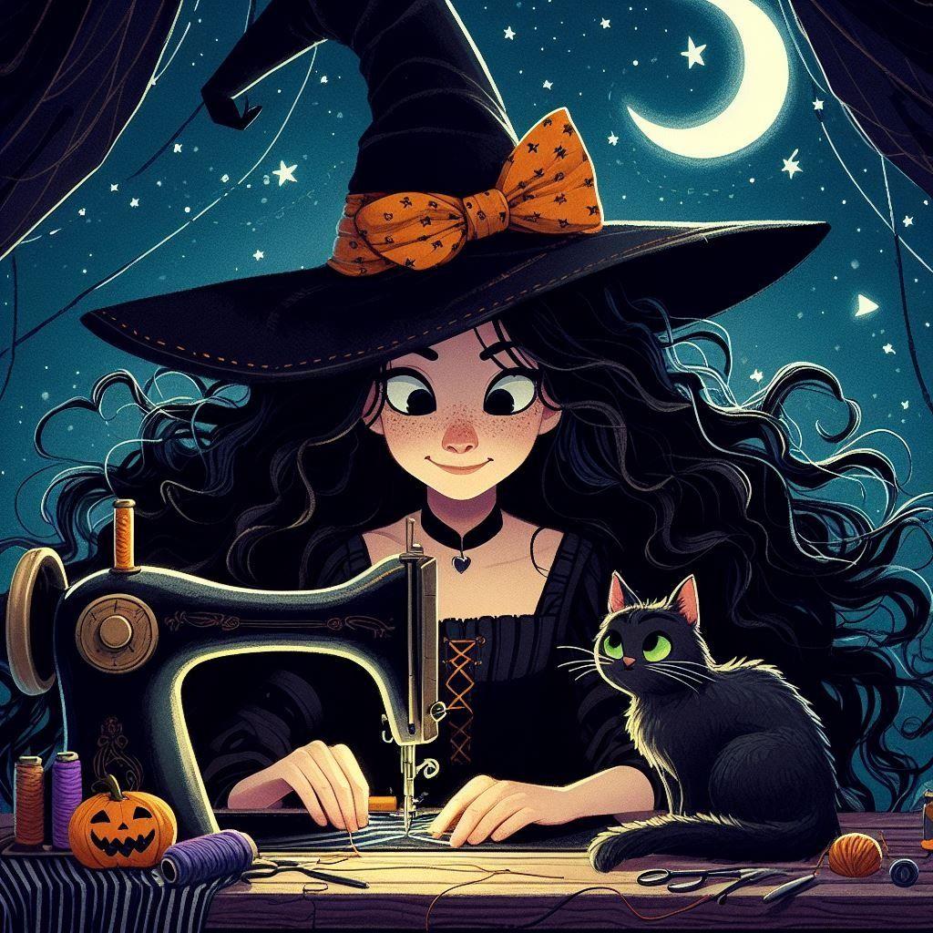 Cartoon Junge Hexe 5D Diamantmalerei Kits Anime Süßes Magisches Mädchen Handgemacht DIY Bohrer Mosaik Stickerei Kreuz