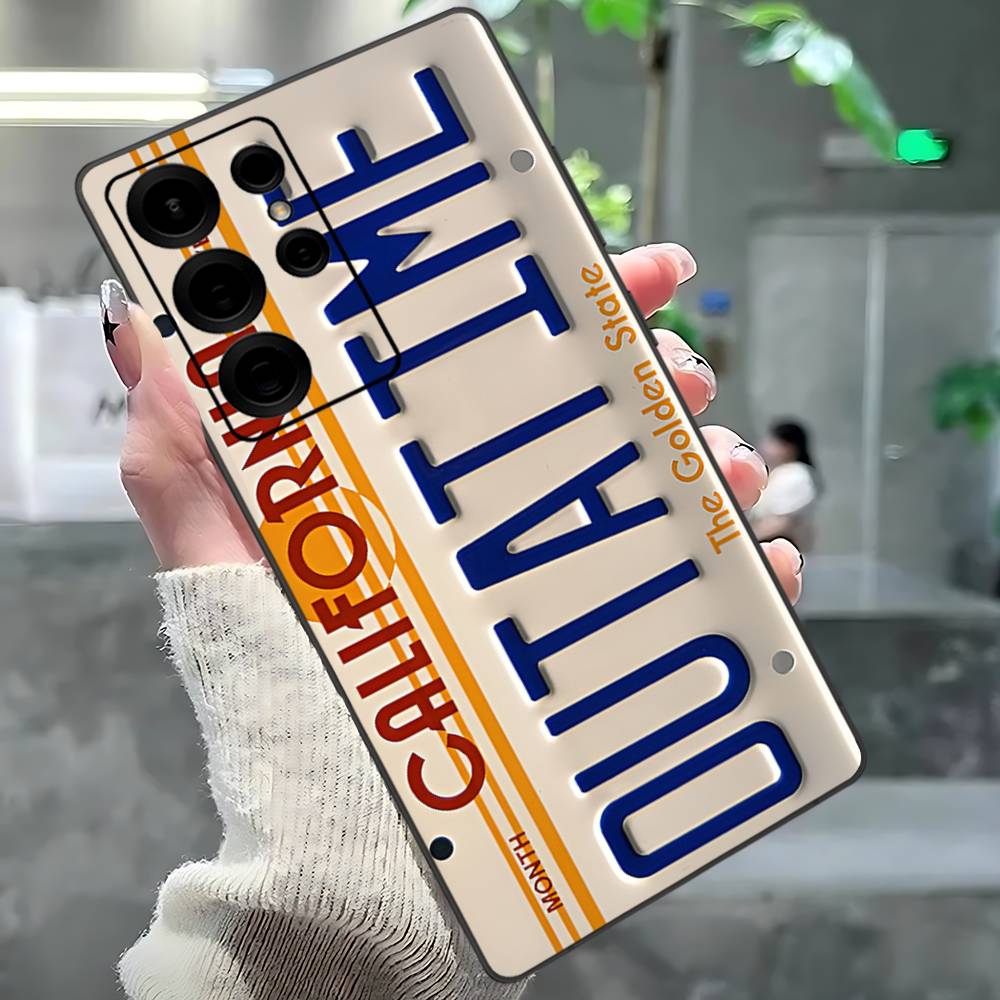 

Movie Back To The Future Phone Case For Samsung S 24 Fe 25 Ultra Plus 20 Lite 21 30 22 23 24 22 Ultra 5G Fundas Samsung S30 5G