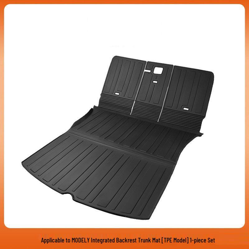 Tesla Model 3/Y Trunk & Backrest Integrated Mat Accessory