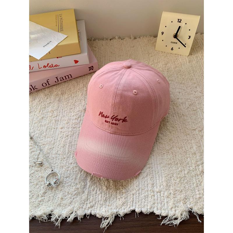 Spring And Summer Japanese Casual Letter Soft Top Cap Men'S And Women'S Versatile Street Face Small Baseball Cap
