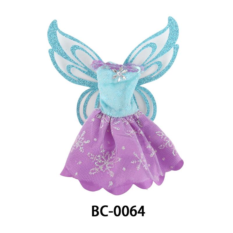 

Fashion Doll Clothes Fairy Dress For Gauze Skirt Butterfly Wing Skirt Fairy Dress With Butterfly Wings Clothes Accessories