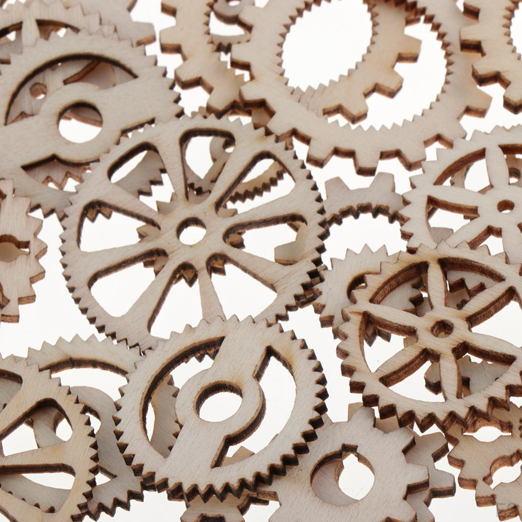 100x Unpainted Natural Wood for