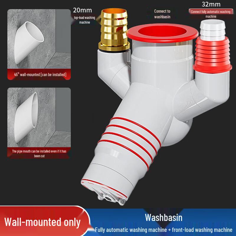 

Yuanzu 45-Degree Stainless Steel Wall Drain Pipe