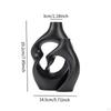 Ceramic Flower Vase Floral Arrangement Gift Desk Decorative Bouquet Planter Organizer for