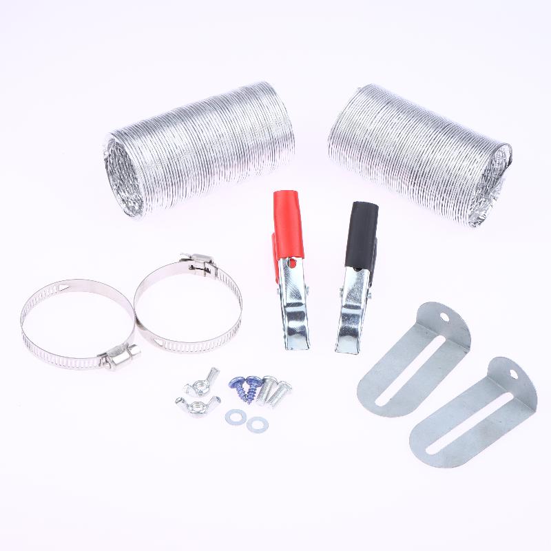 Car Heater 12V/24V 500W High Power Electric Heating Fan Portable Trucks Air Heater Winter Car Heater Defroster Kit