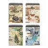 50 Sheets Vintage Large Size Journal Collage Stickers, Mixed Various Patterns, Journal DIY Decoration Material Set