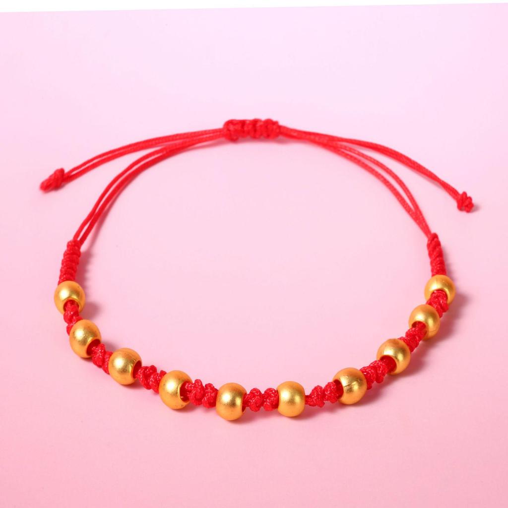2026 Year of the Horse Bracelet: Handmade Red Rope Woven Jewelry - New Year Gift