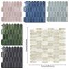 12" X 12" Stereo Wall Stickers Self-adhesive Wallpapers  for Kitchen Bathroom