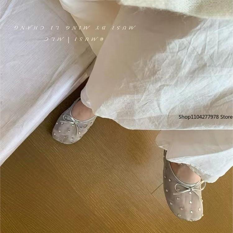 Fashion 2025 Summer Butterfly-knot Women Mules Slippers Shoes Fashion Cover Toe Shoes Casual Street Style Slides Shoes