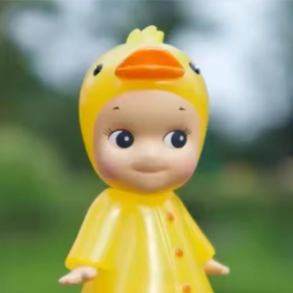 I Love Rainy Day Series Mini Blind Box Model Cute Cartoon Doll Collectible Toy For Desktop Decoration Gift Durable