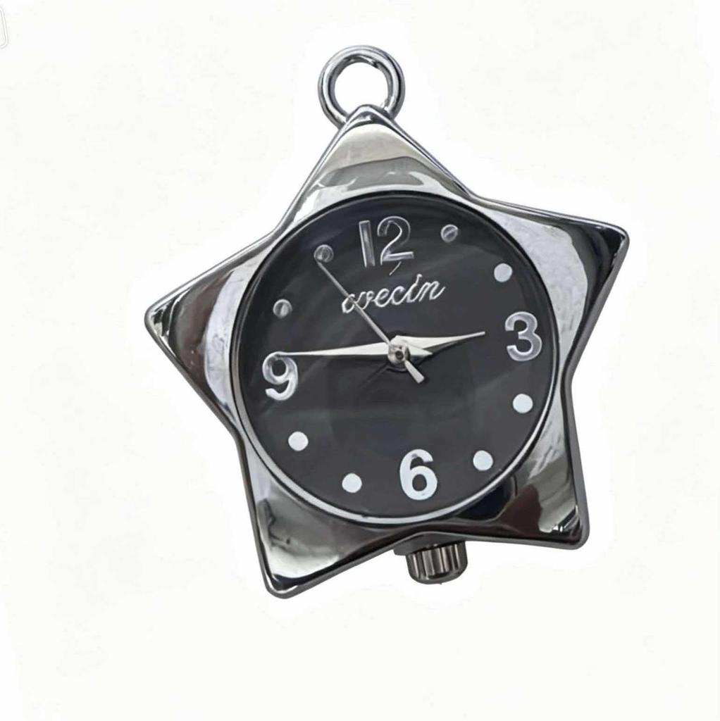 DIY Craft Pendant: Four-Leaf Clover & Star Watch Head