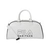 Fila Bogstavlogo Print Nylon Skulder Crossbody Træningstaske Unisex tasker Hvid FS3BSF6301XOWH
