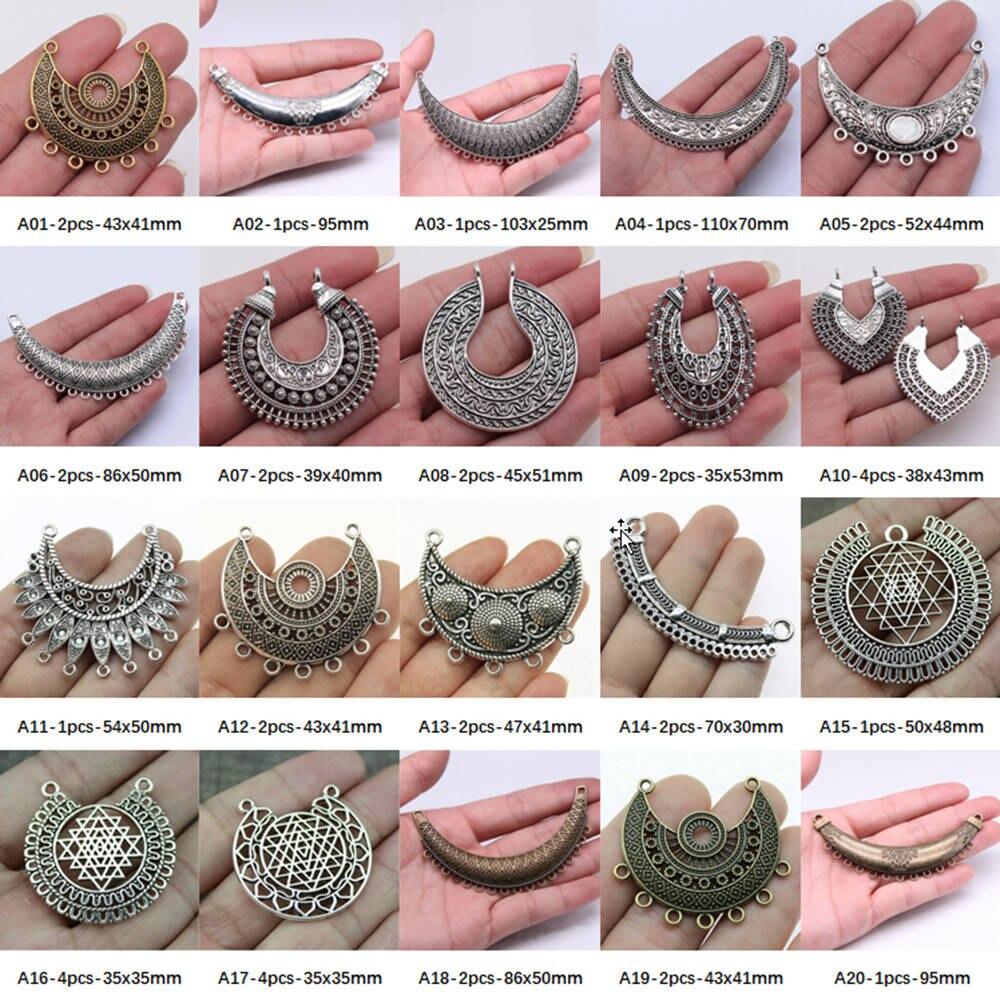 

Большое ожерелье Разъем Шарм Кулон Ювелирные изделия Находки Компоненты Ручная работа