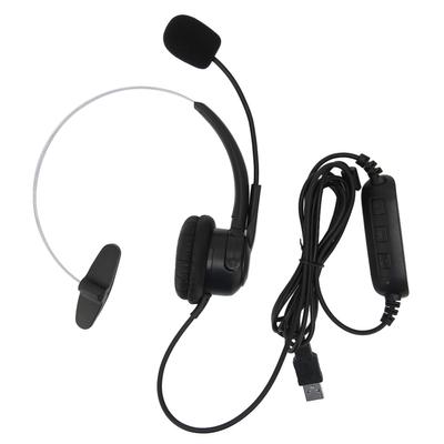 USB Headset with Microphone Noise Cancelling Volume Control for Business Meetings Skype Phone Call