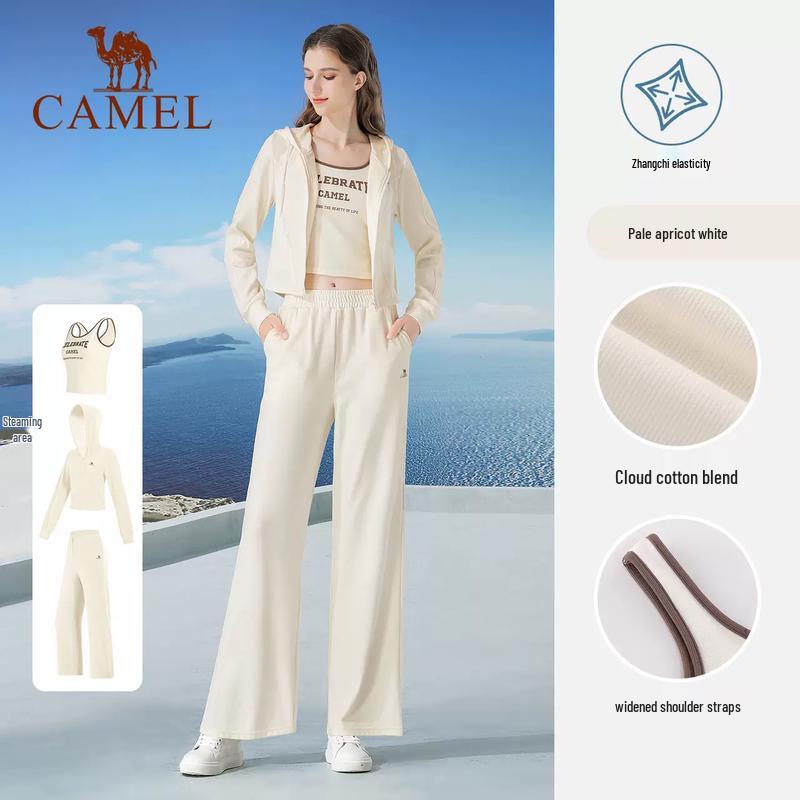 

Camel Women s Sporty Hoodie 3-Piece Set M