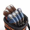 Pokrowce na główki kijów golfowych na Driver, Fairway Wood, Hybrydy, Ze sztucznej skóry, Pokrowce na główki kijów golfowych typu Irons, Wedge dla entuzjastów golfa