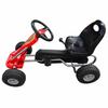 Pedal Go-Kart - VIDAXL - Red - For Children Aged 3 To 5 Years - Oscillating Axle