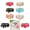 Bohemian Style Handmade Beaded Bracelets With Geometric Design For Women And Special Occasions