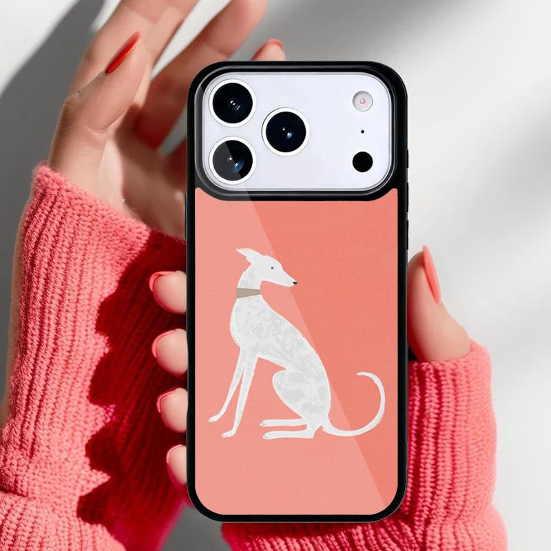Galgo Greyhound Dog Phone Case for iPhone 17 16 15 14 13 Pro Max Back Cover for 12 11 Pro Coque