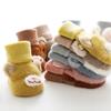 1/2Pairs Newborn Baby Socks For Girls Boys Winter Terry Soft Thick Warm Anti Slip Toddler Socks Cute Cartoon Infant Socks 0-3Y