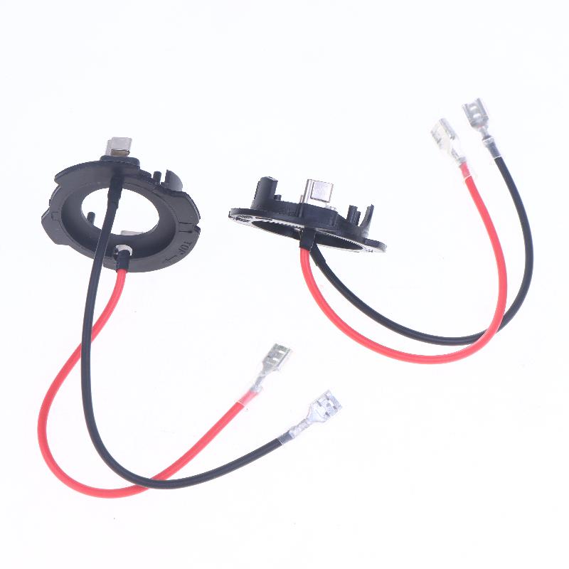2Pcs Headlamp Socket Adapter For 5 MK5 H7 LED Headlight Bulb Base Holder Retainer Lamp Base Headlight Accessories