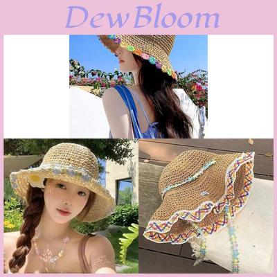Sanya Summer Straw Hat With Large Brim And Breathable Design For Beach And Vacation
