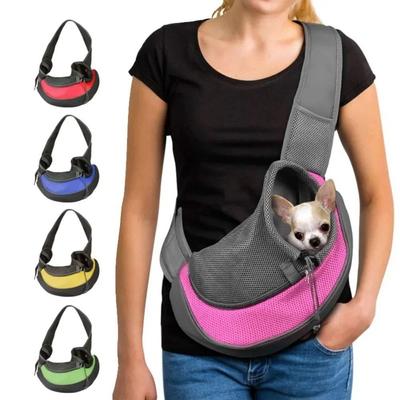 Breathable Cat Carrier Bag Sling Bag Pet Shoulder Bag Soft Pet Backpack  Outgoing