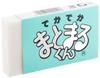 Hinodewashi Eraser Big Size Matamarukun White 8 Pieces MM-300-B