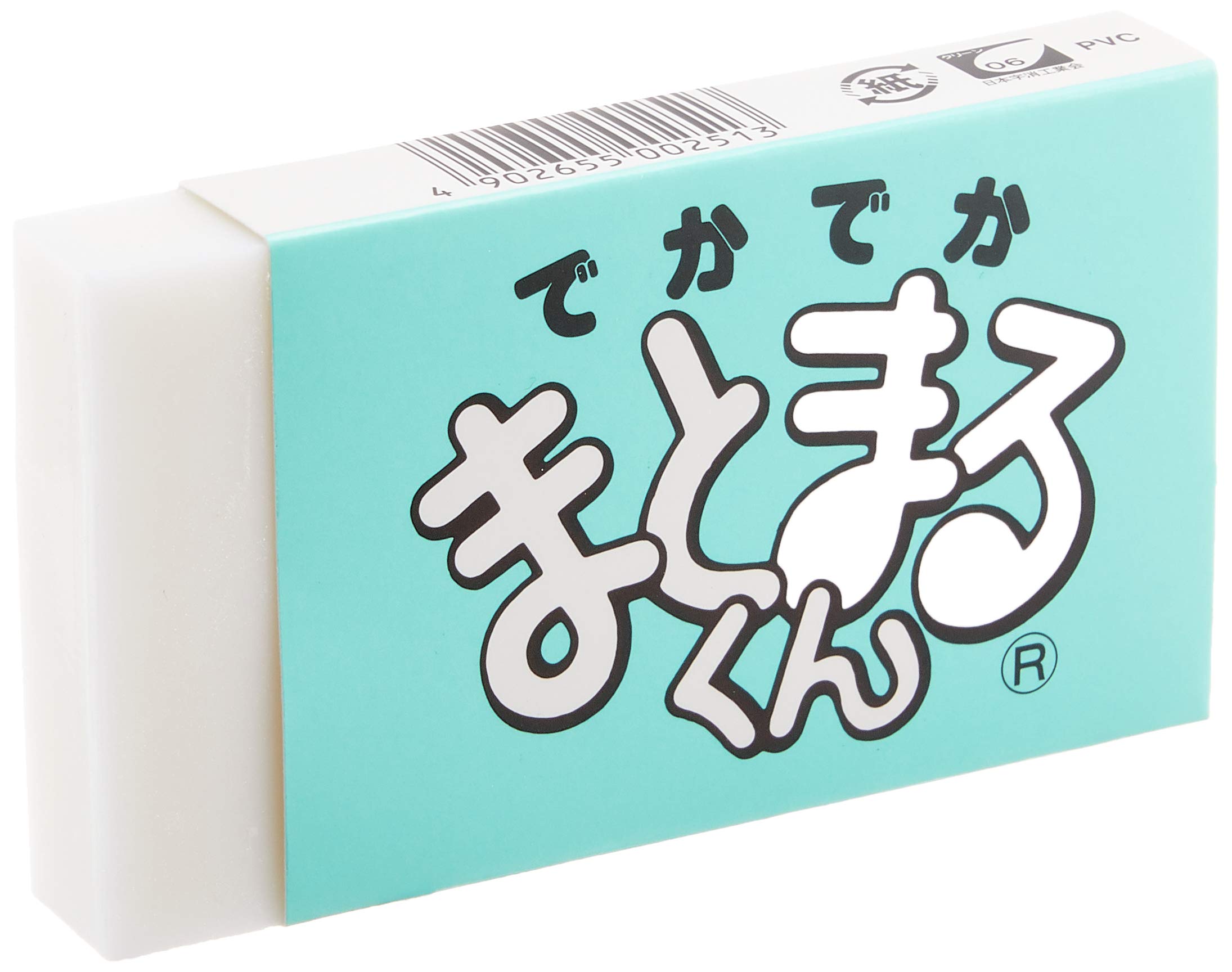 

Hinodewashi Eraser Big Size Matamarukun White 8 pieces MM-300-B белый