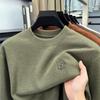 Herren Kapuzenpullover mit Rundhalsausschnitt und langen Ärmeln Herbst Winter Neuankunft Briefstickerei Wärme Unterhemd Freizeitbekleidung für Herren