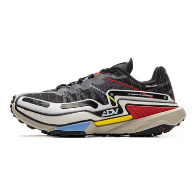 Li Ning Lu 2 Ctrl Comfortable Versatile Non-Slip Durable Low-Top Trail Running Shoes Men Sneaker Black ARNV011-2