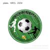 Football World Cup Children'S Birthday Party Festive Sports Party Decorations Tablecloth Paper Plate Cutlery Set
