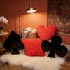 Classic Card Suit Plush With Soft Short Plush Cover For Home Decor And Lounge Comfort