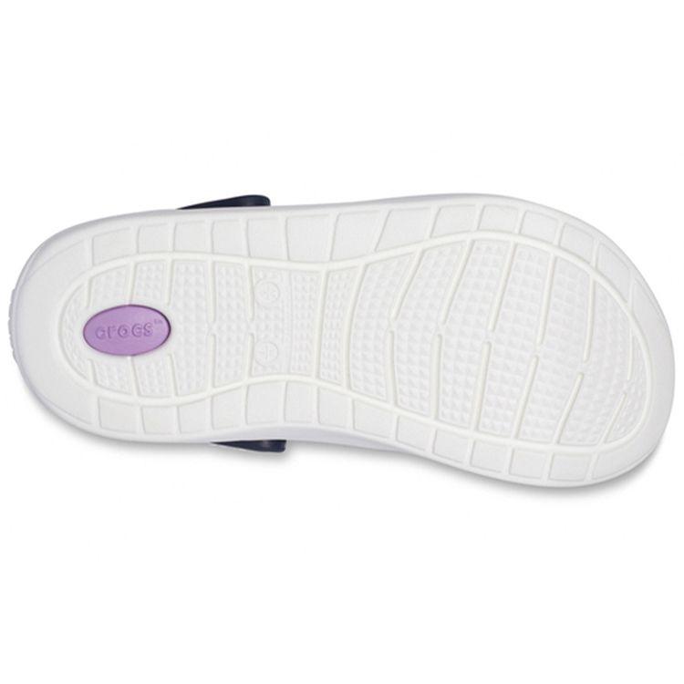 Crocs LiteRide EVA Round Toe Slip-On Clogs Unisex Footwear Blue Purple 204592-4SP
