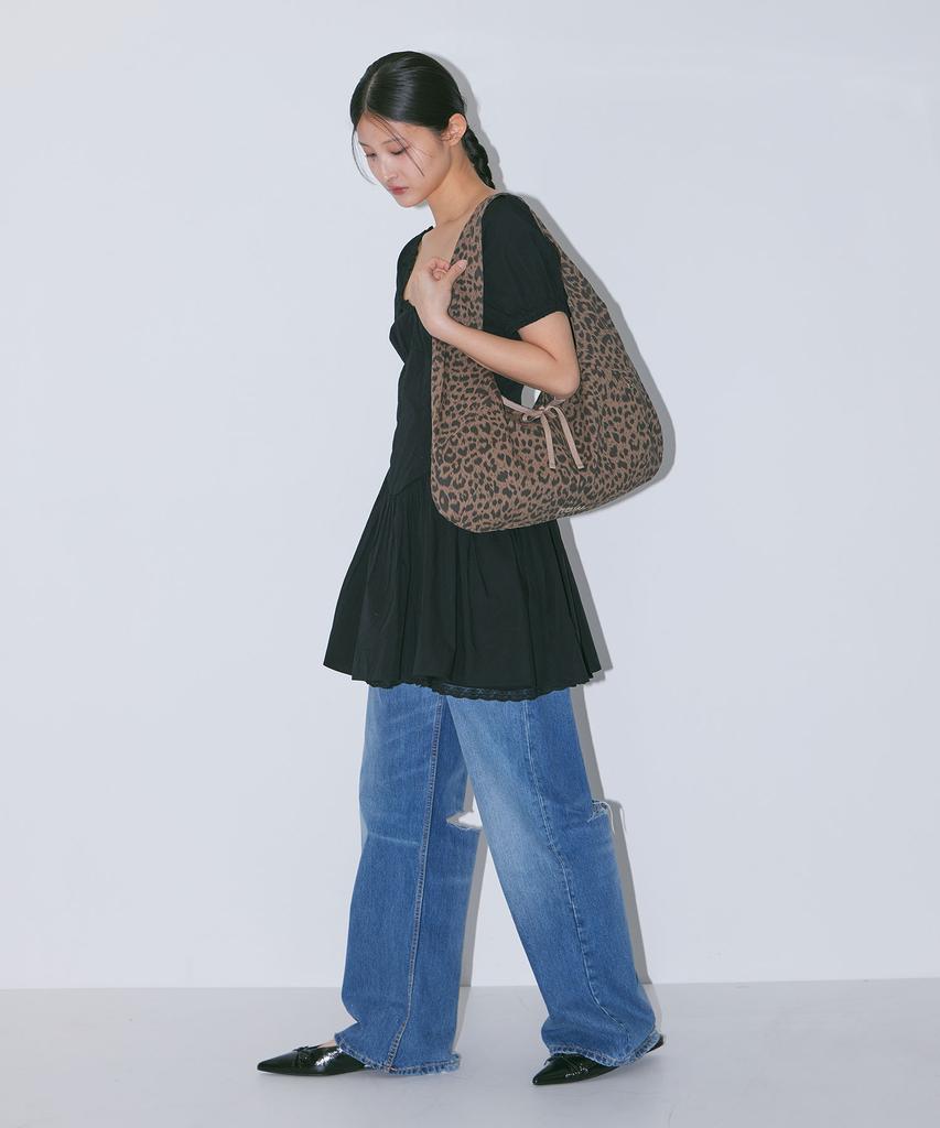 Haveawhale Leopard Pattern Eco Bag (Db)