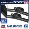 OEM Front Windshield Wiper Blades 22"+22" Set For Mercedes-Benz C280 2006-2007