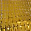 1.6 Silk 2m Shiny Square Foil Tinsel Curtain for Birthday, Wedding, or Graduation Decoration